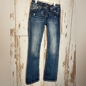 COPY - Miss me size 27, mid-rise boot cut, inseam 34